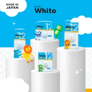Nepia Whito Diapers Pants M58 - Popok Celana Bayi 4