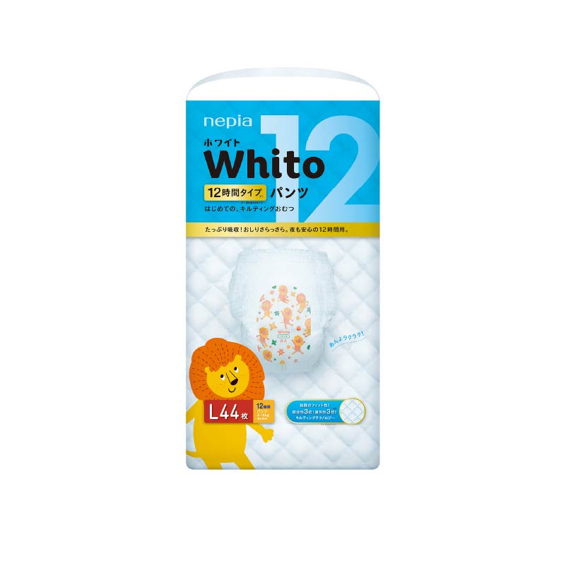 Nepia Whito Diapers Pants L44 - Popok Celana Bayi