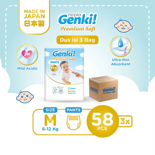 Nepia-Genki-Jumbo-Popok-Bayi-Pants-Popok-Celana-Bayi-Diapers-Premium-Soft-M5