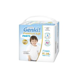 Nepia Genki Diapers Pants Premium Soft – XL26