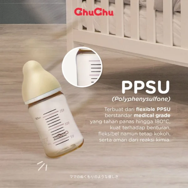 ChuChu Baby PPSU Bottle Multi-Fit (Wide Neck) - 160ml