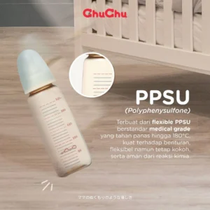 ChuChu Baby PPSU Bottle Slim Type - 240ml