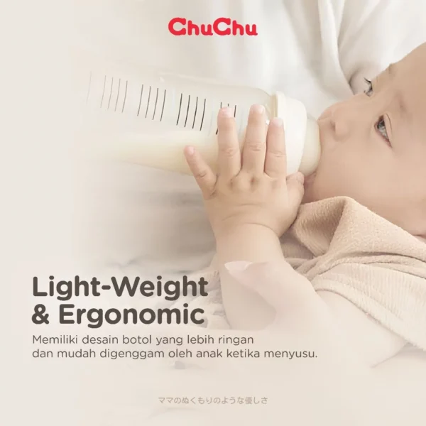 ChuChu Baby PPSU Bottle Slim Type - 240ml