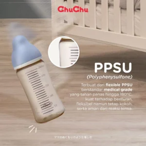 ChuChu Baby PPSU Bottle Wide Type PPSU - 240ml (Versi Lama)