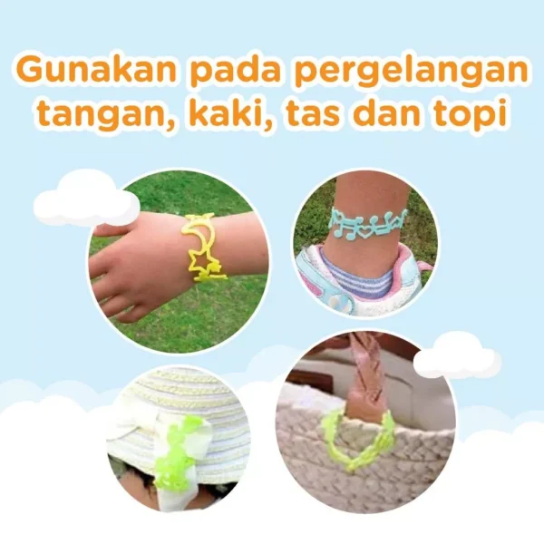 KINCHO Kaoring Rubber Band Bracelet type 5 pcs