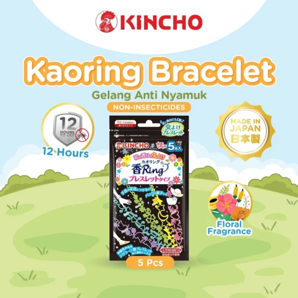 KINCHO Kaoring Rubber Band Bracelet type 5 pcs