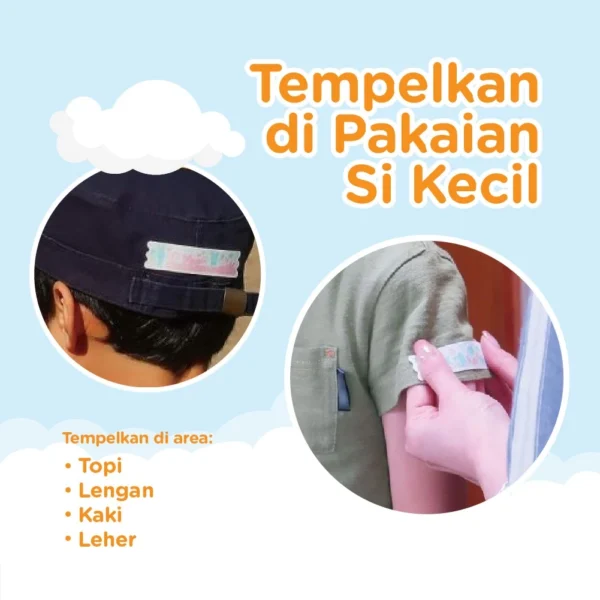 KINCHO Kaoring Sticker Label